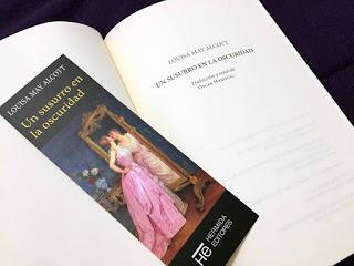 Libro «Un susurro en la oscuridad» de Louisa May Alcott en el blog «Inquilinas Netherfield» Libro «Un susurro en la oscuridad» de Louisa May Alcott en el blog «Inquilinas Netherfield»