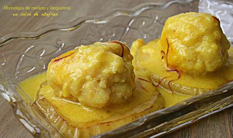 Albóndigas de merluza y langostinos El Ágora de Ángeles Albóndigas de merluza y langostinos