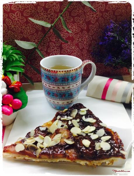 Tarta Tatin de fresa y plátano