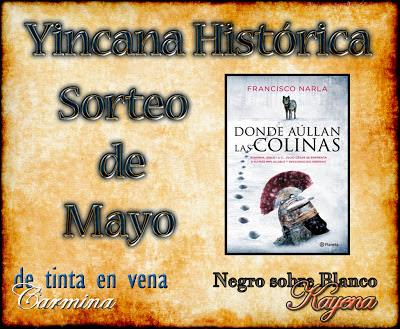 Sorteo mayo Yincana Historica: ejemplares 