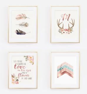 Tendencia Boho Chic - Baby Girl Nursery Decor - Decoración Bohemia. Tendencia Boho Chic - Baby Girl Nursery Decor - Decoración Bohemia.