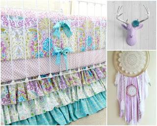 Tendencia Boho Chic - Baby Girl Nursery Decor - Decoración Bohemia. Tendencia Boho Chic - Baby Girl Nursery Decor - Decoración Bohemia.