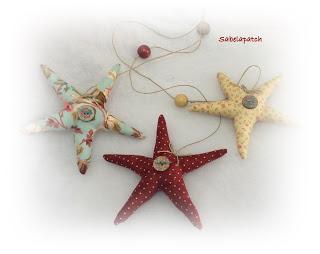 Decoupage, estarcidos y estrellas de patchwork