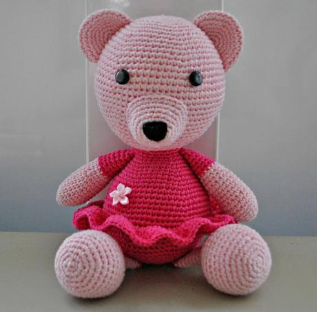OSITA DE GANCHILLO ROSA OSITA DE GANCHILLO ROSA