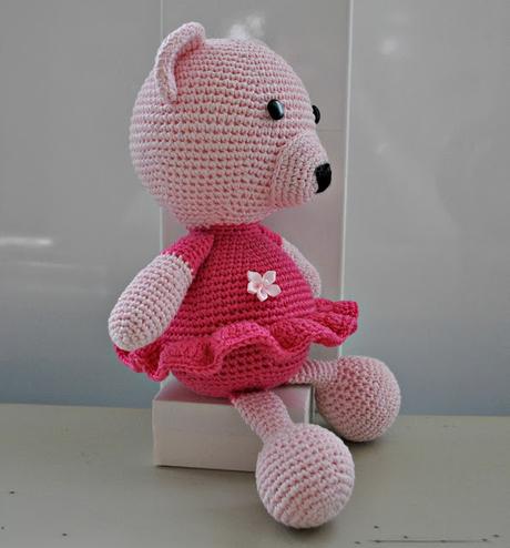 OSITA DE GANCHILLO ROSA OSITA DE GANCHILLO ROSA