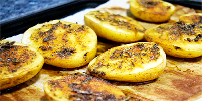 Papas Asadas con Cominos Papas Asadas con Cominos