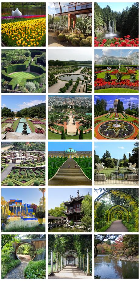 18 Coloridos Jardínes Botánicos a Un Solo Golpe De Clic 18 Coloridos Jardínes Botánicos a Un Solo Golpe De Clic
