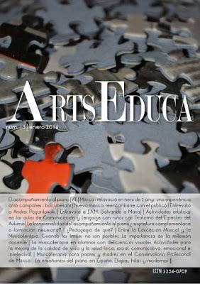 La Integral Psicodanza en la Revista ArtsEduca. Arte Inclusivo.
