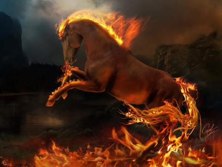 El jinete del caballo rojo del Apocalipsis. Guerras y rumores de guerras