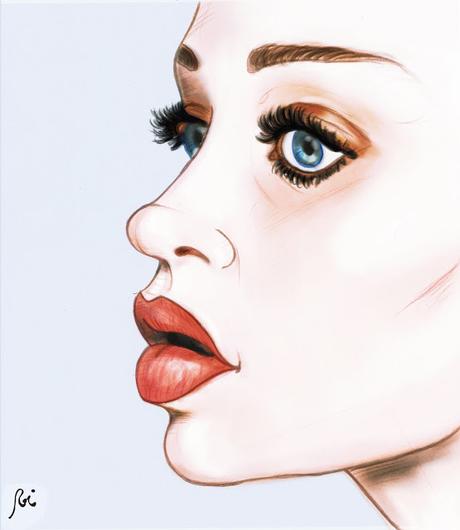 Fiona Apple vista por el ilustrador español Roi Pardo