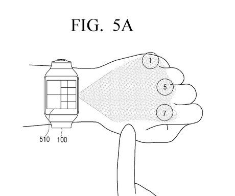 ​Samsung patenta un reloj que proyecta la pantalla en tu mano