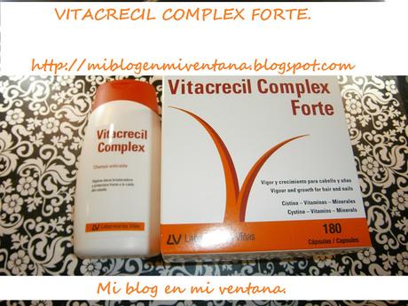 Mi experiencia con Vitacrecil Forte.