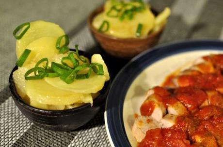 Currywurst casero y patatas fritas al estilo alemán currywurst-casero-con-patatas-fritas-estilo-aleman-14