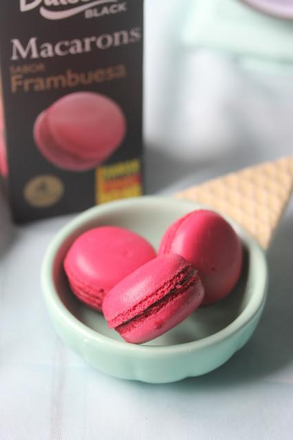 Macarons Dulcesol Black la versión low cost del pastelito french