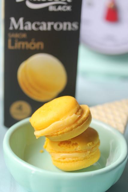 Macarons Dulcesol Black la versión low cost del pastelito french