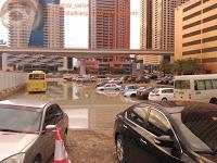 El clima de Dubai: Día de lluvia