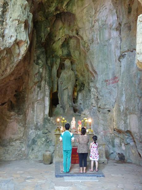 Las montañas de mármol de Danang