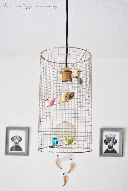 DIY La Volière Pendant Lamp