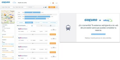 GoEuro Boletos de tren