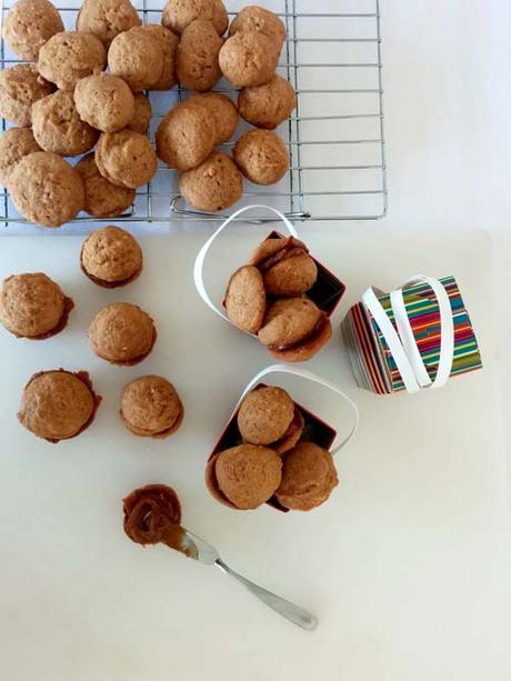 cookies de dulce de leche | versión alfajor cookies de dulce de leche | versión alfajor