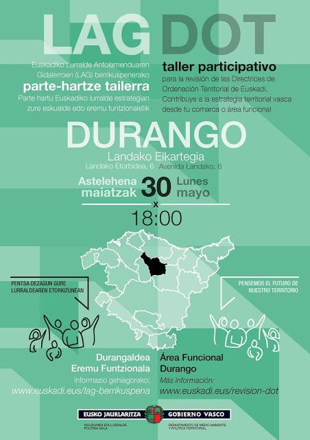 Participa en los talleres de las #DOT_Euskadi