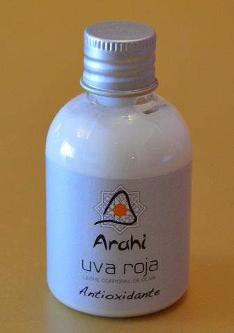 Las Leches Corporales de ARAHÍ: Argán, Jojoba y Uva Roja