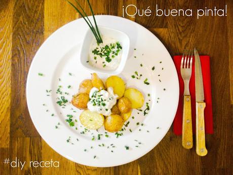 DIY-RECETA: PATATAS CON ROMERO Y SALSA DIP DIY-RECETA: PATATAS CON ROMERO Y SALSA DIP