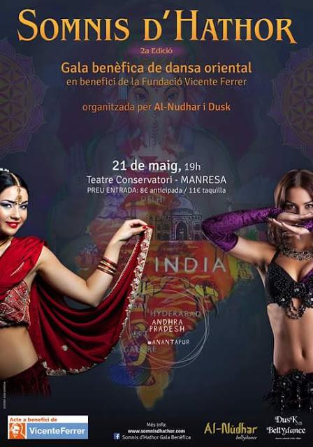Danza Bollywood para la Fundación Vicente Ferrer- Gala Somnis D'Hathor Danza Bollywood para la Fundación Vicente Ferrer- Gala Somnis D'Hathor
