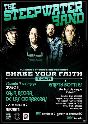 The Steepwater Band - 07/05/2016 - Caja Negra de las Cigarreras (Alicante)