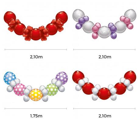 Decorar tu fiesta con globos, una opción muy divertida guirnaldas_globos