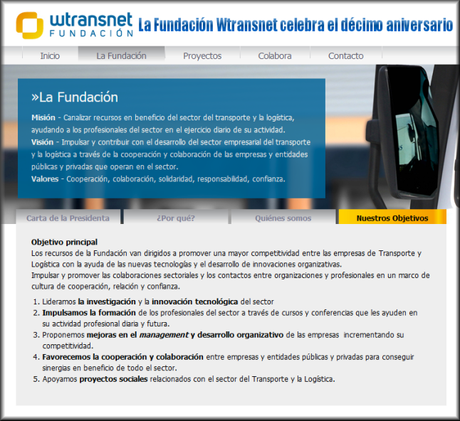 Fundación Wtransnet X aniversario