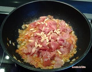 Judías verdes con piñones Judías verdes con piñones