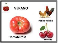 Verano'16: Tomate Rosa, Pollo/Gallina y Cerezas