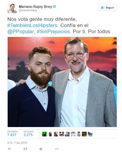 4 razones para utilizar el humor en el contenido de las redes sociales rajoy hipsters