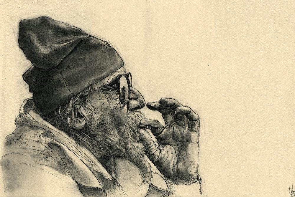 David Smith – Dibujos al carbón David Smith – Dibujos al carbón