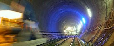 El túnel ferroviario más largo del mundo