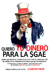 sgae Internautas y usuarios exigen participar en la reforma del canon digital
