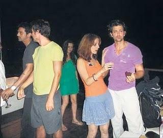 Imágenes de la celebración del aniversario de boda de Hrithik Roshan