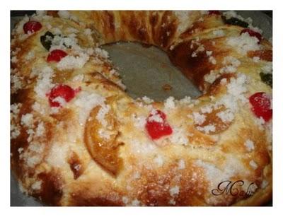 Roscón de reyes.(Panificadora) Roscón de reyes.(Panificadora)