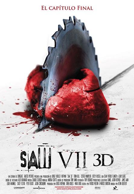 Póster definitivo de 'Saw VII 3D'
