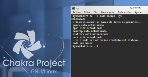 Chakra-Distro Chakra. ¿Mejor distribución con KDE SC?