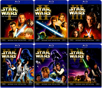 Star Wars llegará en Blu-Ray