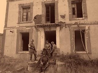 El primer salto en la Francia ocupada. El primer salto en la Francia ocupada.