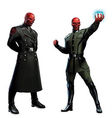 Imagen de arte conceptual de Cráneo Rojo en 'Captain America: The First Avenger'