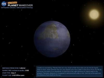 ¡Crea tu propio exoplaneta! ¡Crea tu propio exoplaneta!