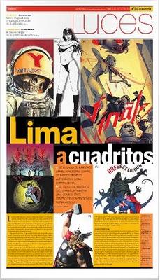 LimaComics 2011 en Luces de El Comercio
