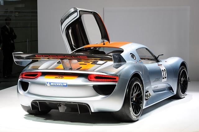 Porsche 918 RSR, un híbrido de competición.