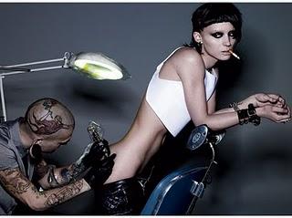 ROONEY MARA CARACTERIZADA COMO LISBETH SALANDER