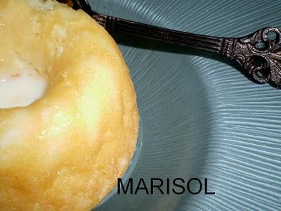 Bundt minis a las tres leches Bundt minis a las tres leches