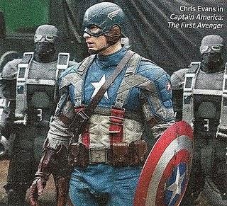 Foto de Chris Evans como el Capitan America Foto de Chris Evans como el Capitan America